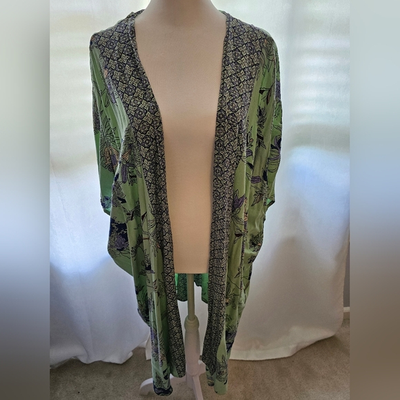 Francesca Womens OS Kimono Top Made in India - Picture 3 of 4